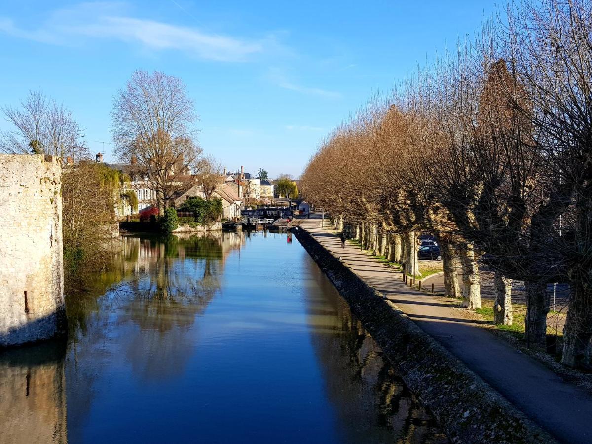 La Maison Virginie 1 A 2 Pers Charmant Hyper Centre- Cour- Parking- Linge- Fibre- Proximite Lac Canal Piscine Монтаржи Екстериор снимка